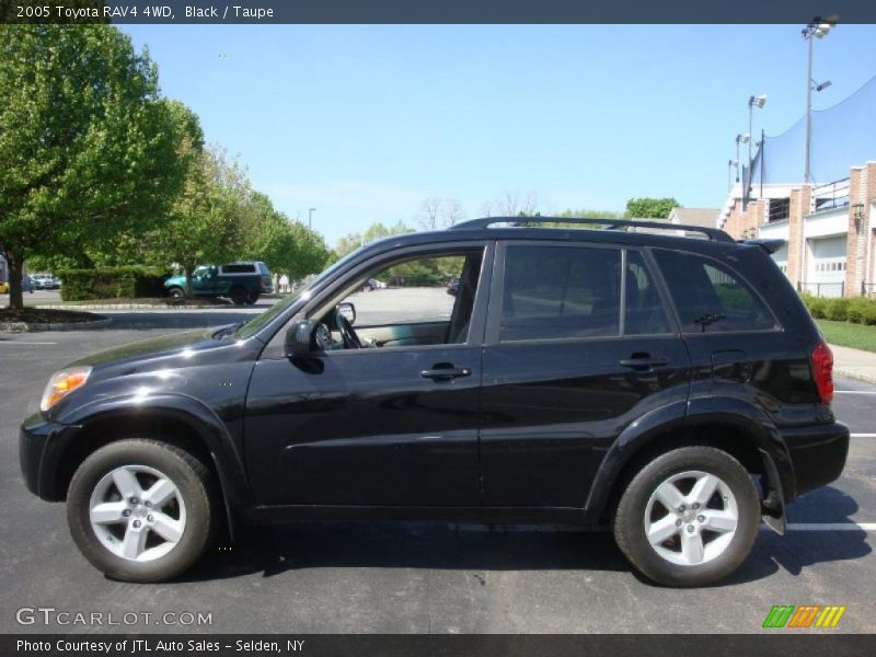 Black / Taupe 2005 Toyota RAV4 4WD