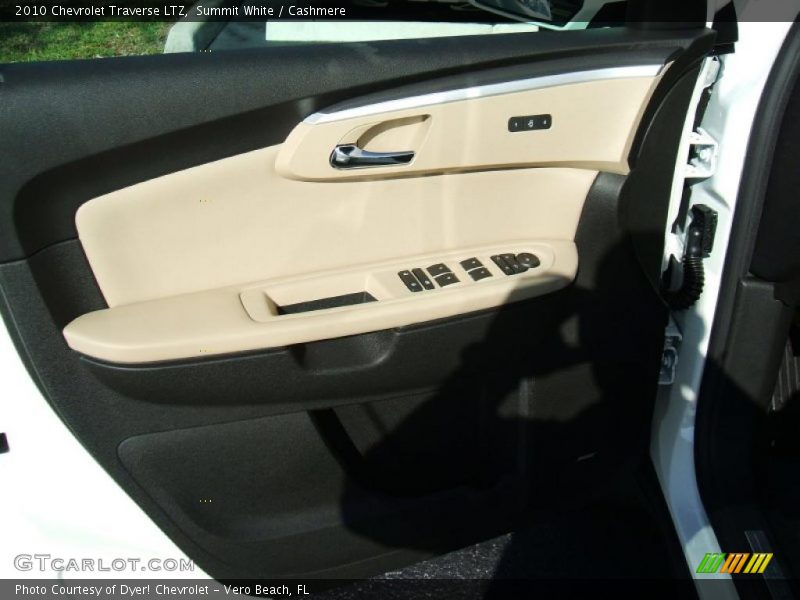 Summit White / Cashmere 2010 Chevrolet Traverse LTZ