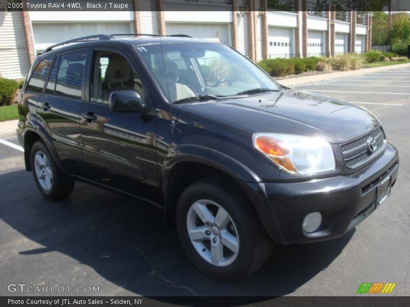 Black / Taupe 2005 Toyota RAV4 4WD