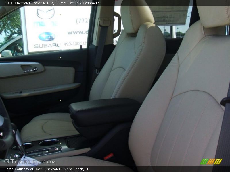 Summit White / Cashmere 2010 Chevrolet Traverse LTZ