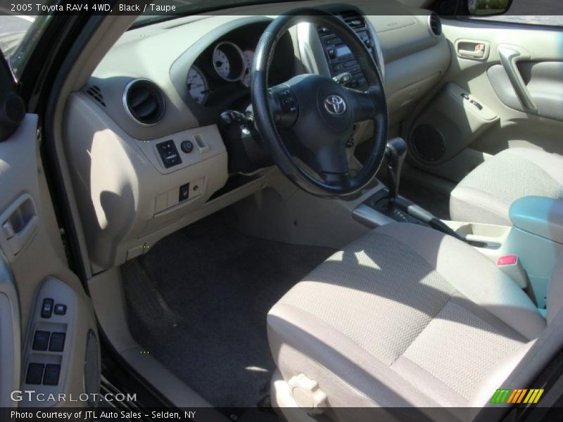 Black / Taupe 2005 Toyota RAV4 4WD