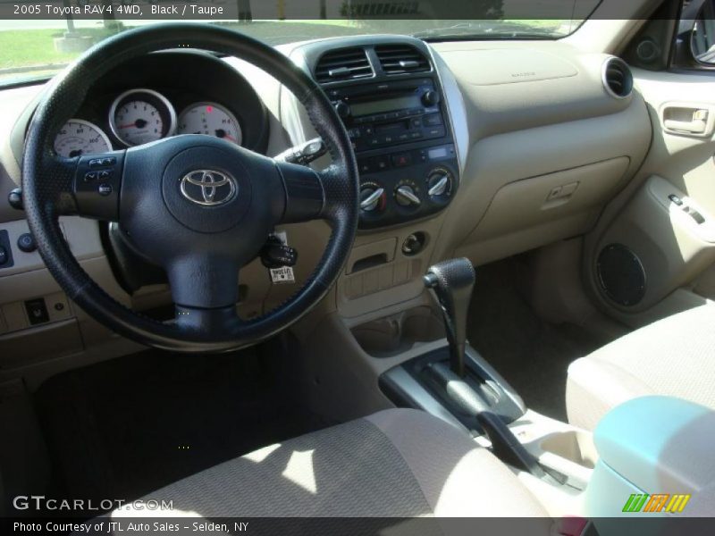 Black / Taupe 2005 Toyota RAV4 4WD