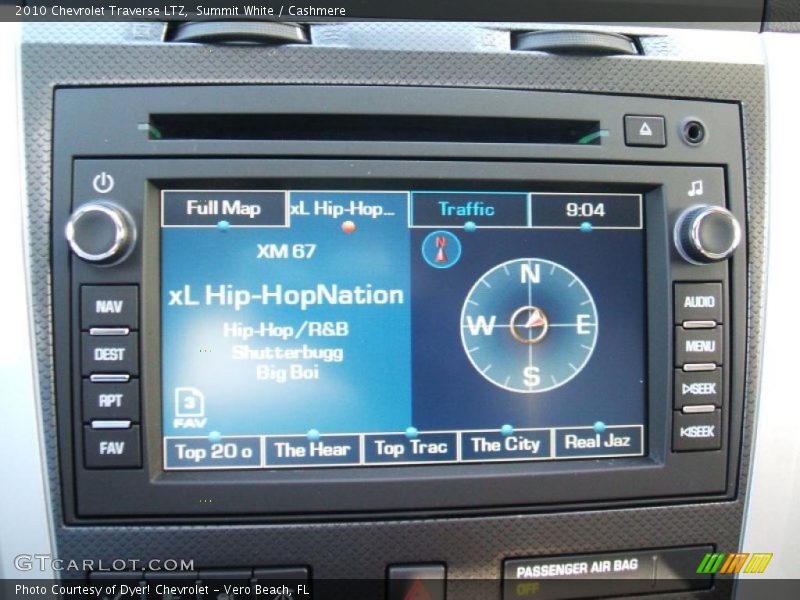 Summit White / Cashmere 2010 Chevrolet Traverse LTZ