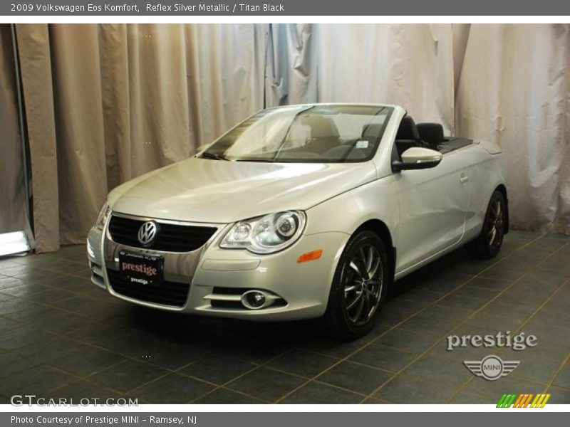 Reflex Silver Metallic / Titan Black 2009 Volkswagen Eos Komfort