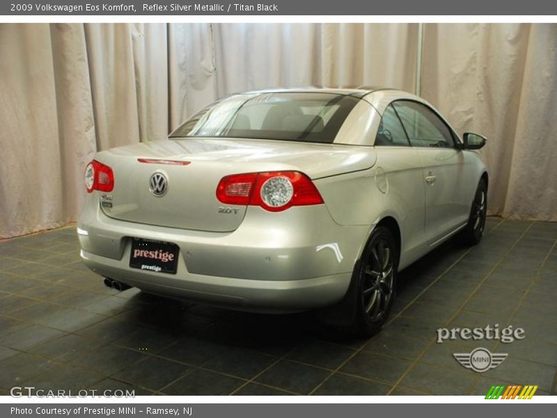 Reflex Silver Metallic / Titan Black 2009 Volkswagen Eos Komfort