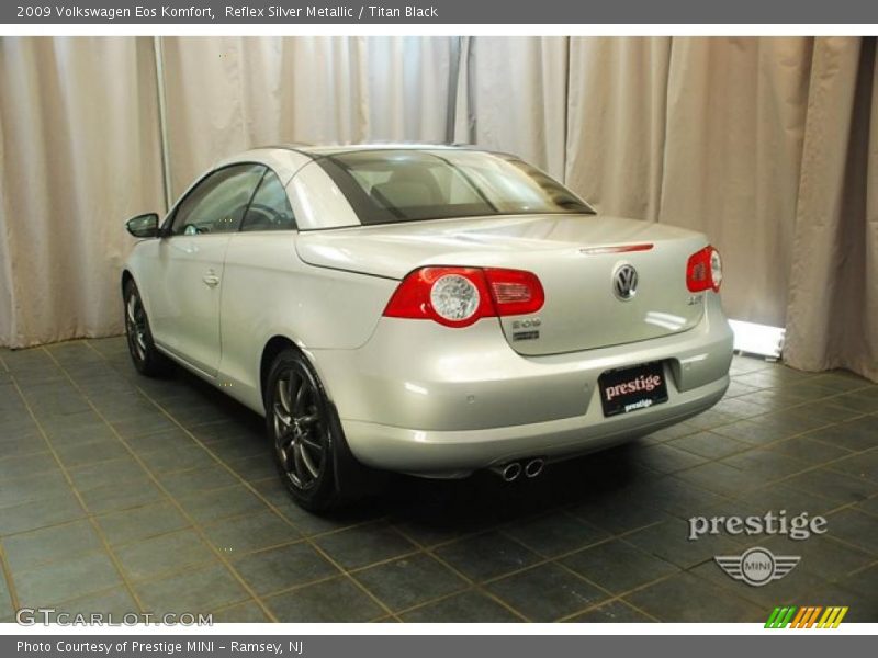 Reflex Silver Metallic / Titan Black 2009 Volkswagen Eos Komfort