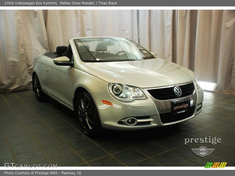 Reflex Silver Metallic / Titan Black 2009 Volkswagen Eos Komfort