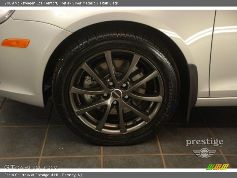 Reflex Silver Metallic / Titan Black 2009 Volkswagen Eos Komfort
