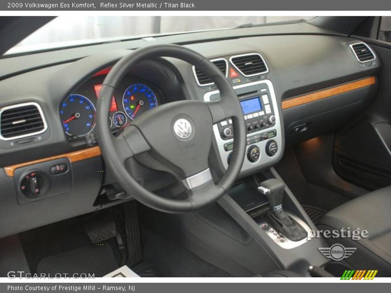 Reflex Silver Metallic / Titan Black 2009 Volkswagen Eos Komfort
