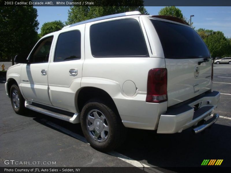 White Diamond / Shale 2003 Cadillac Escalade AWD