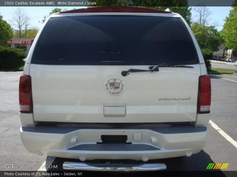 White Diamond / Shale 2003 Cadillac Escalade AWD
