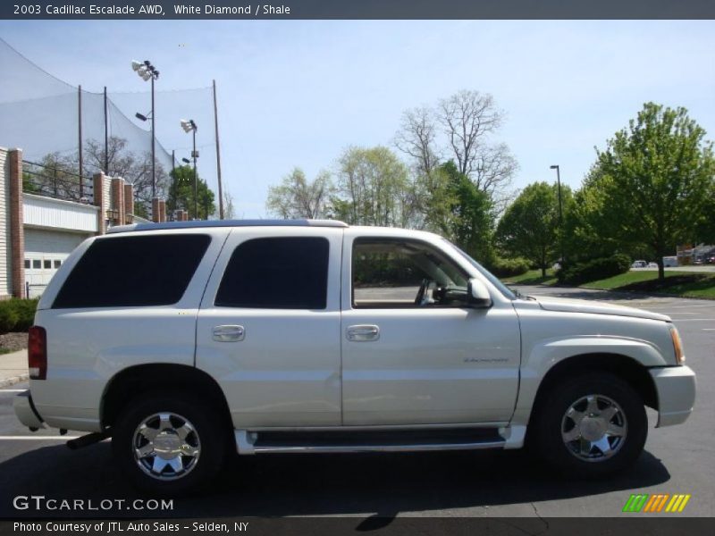White Diamond / Shale 2003 Cadillac Escalade AWD