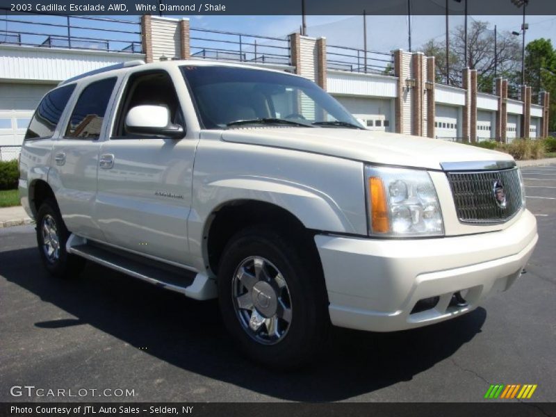 White Diamond / Shale 2003 Cadillac Escalade AWD