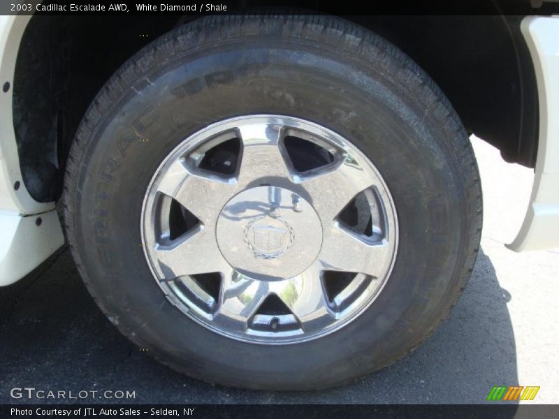 White Diamond / Shale 2003 Cadillac Escalade AWD