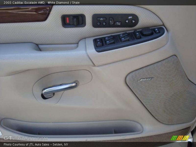 White Diamond / Shale 2003 Cadillac Escalade AWD