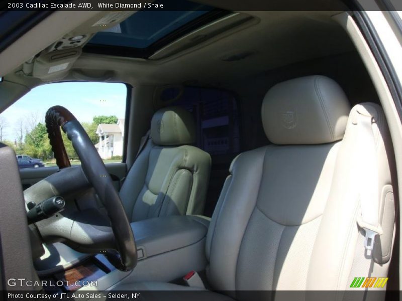 White Diamond / Shale 2003 Cadillac Escalade AWD