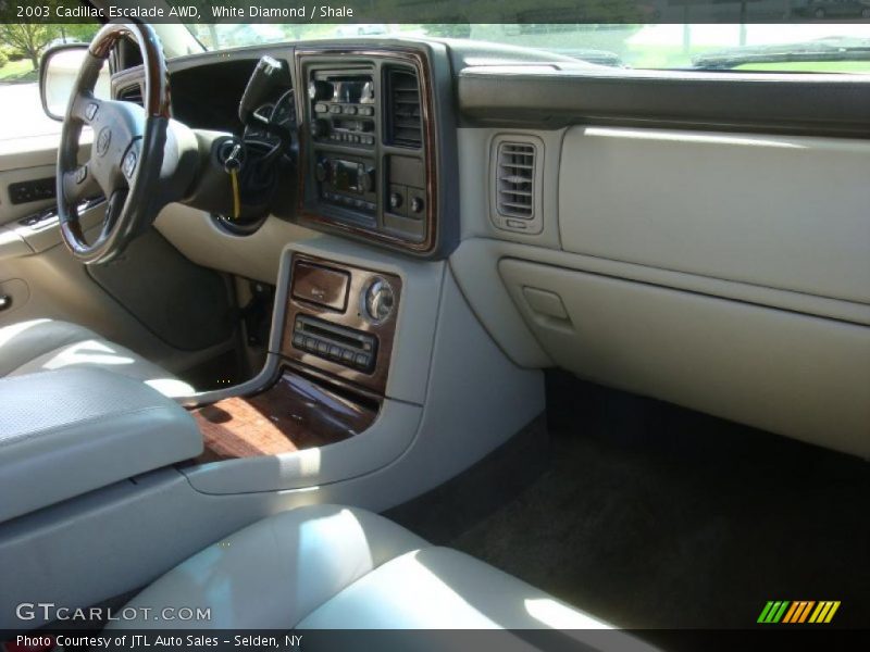 White Diamond / Shale 2003 Cadillac Escalade AWD
