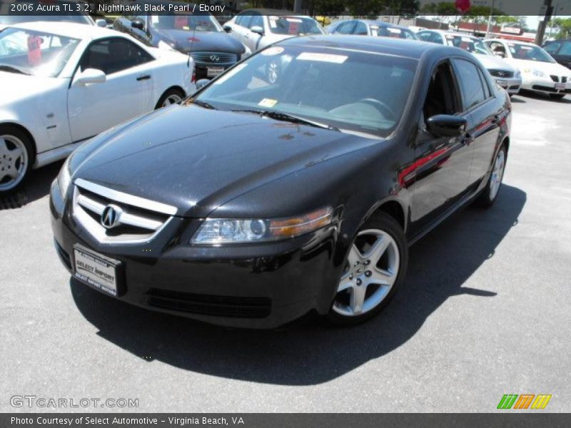 Nighthawk Black Pearl / Ebony 2006 Acura TL 3.2