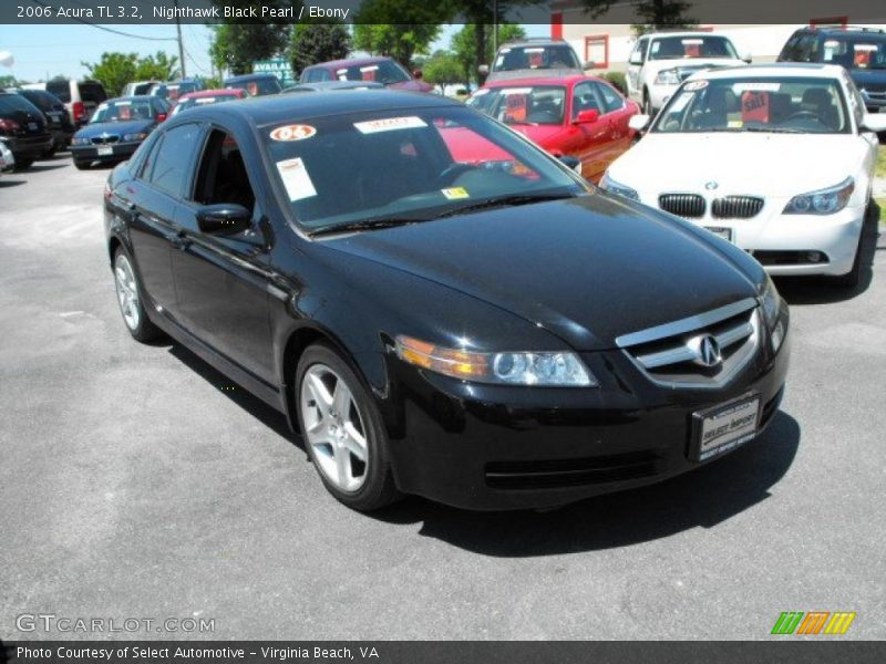 Nighthawk Black Pearl / Ebony 2006 Acura TL 3.2