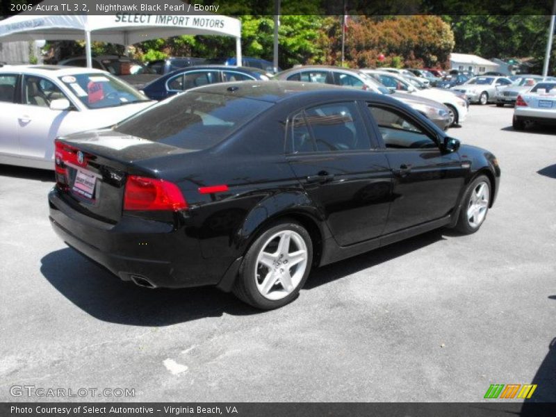 Nighthawk Black Pearl / Ebony 2006 Acura TL 3.2