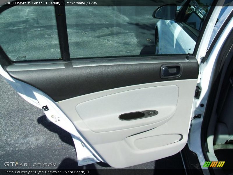 Summit White / Gray 2008 Chevrolet Cobalt LT Sedan