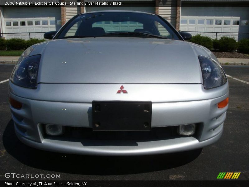 Sterling Silver Metallic / Black 2000 Mitsubishi Eclipse GT Coupe