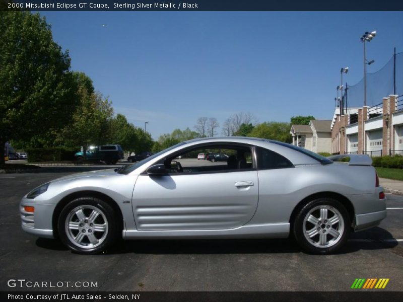 Sterling Silver Metallic / Black 2000 Mitsubishi Eclipse GT Coupe