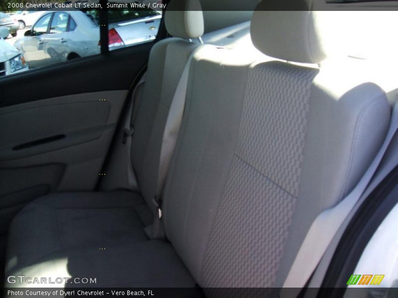 Summit White / Gray 2008 Chevrolet Cobalt LT Sedan