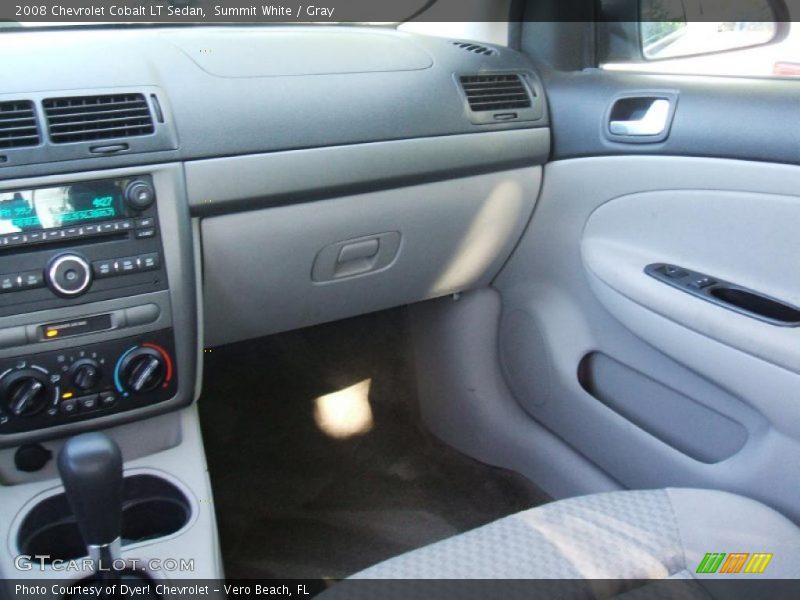 Summit White / Gray 2008 Chevrolet Cobalt LT Sedan