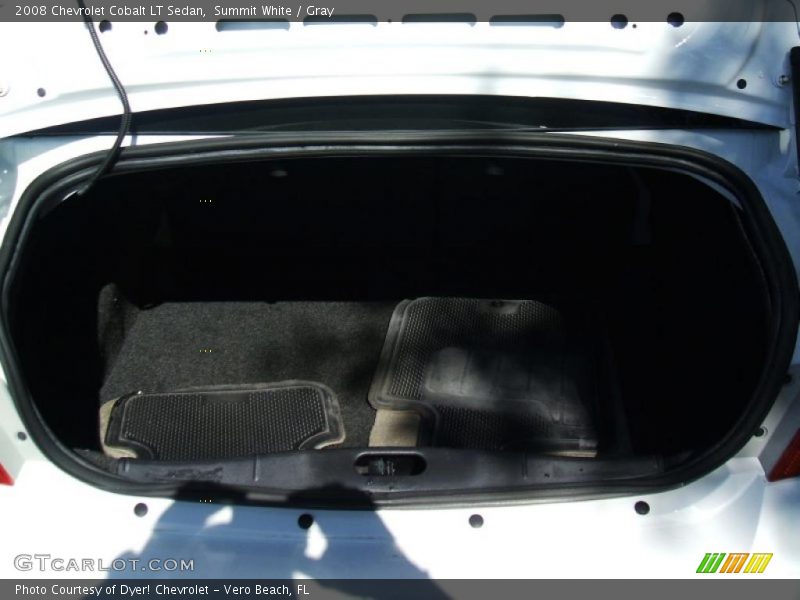Summit White / Gray 2008 Chevrolet Cobalt LT Sedan