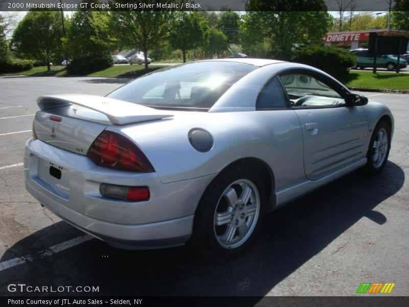 Sterling Silver Metallic / Black 2000 Mitsubishi Eclipse GT Coupe