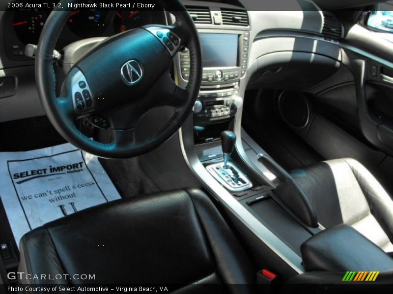Nighthawk Black Pearl / Ebony 2006 Acura TL 3.2