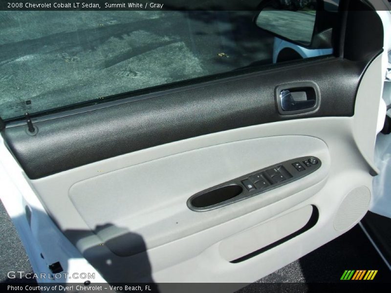 Summit White / Gray 2008 Chevrolet Cobalt LT Sedan