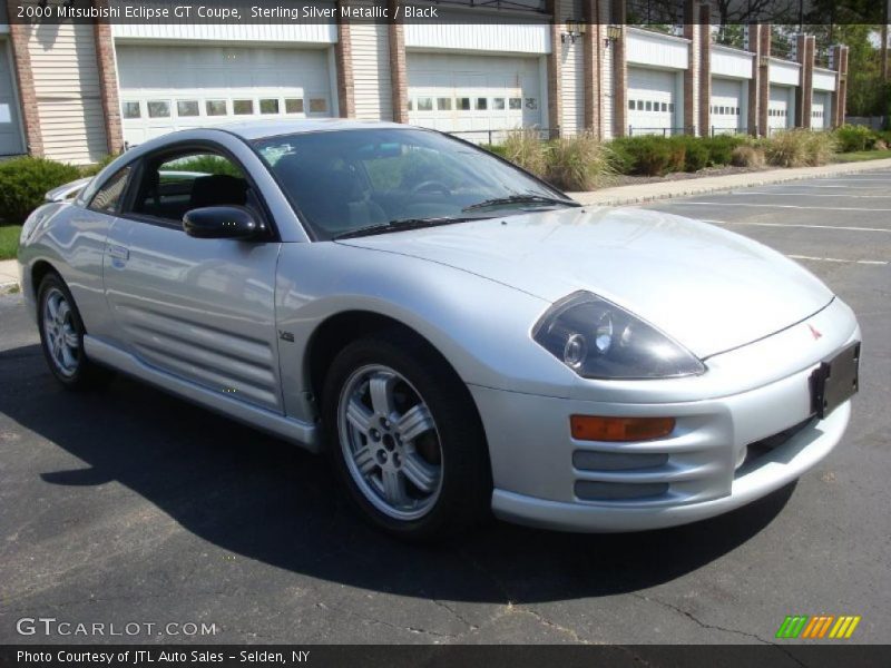 Sterling Silver Metallic / Black 2000 Mitsubishi Eclipse GT Coupe