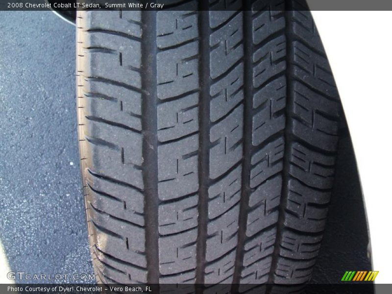 Summit White / Gray 2008 Chevrolet Cobalt LT Sedan