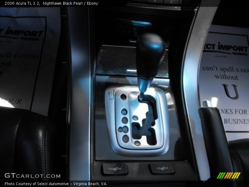 Nighthawk Black Pearl / Ebony 2006 Acura TL 3.2