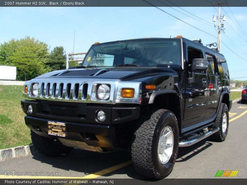 Black / Ebony Black 2007 Hummer H2 SUV