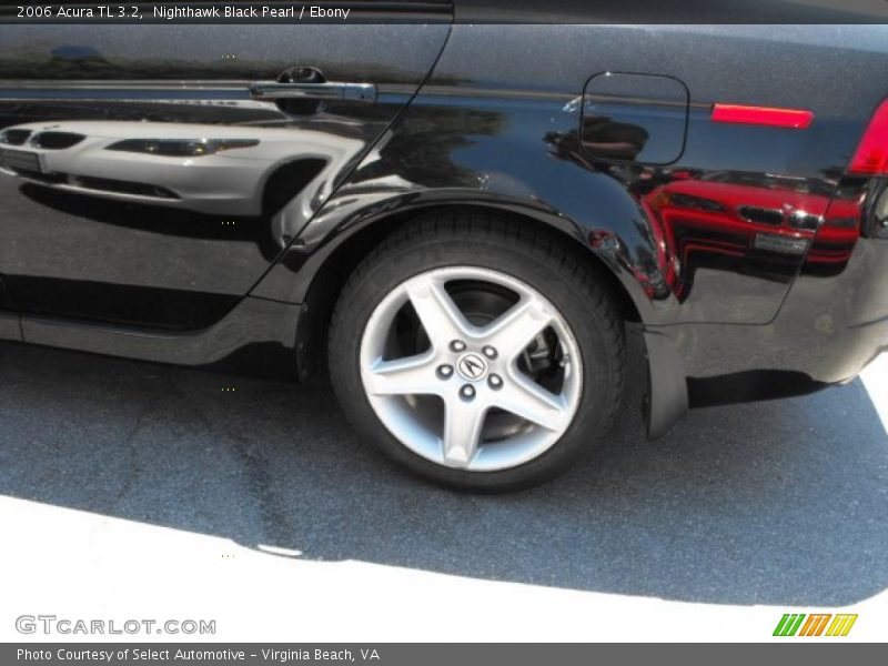 Nighthawk Black Pearl / Ebony 2006 Acura TL 3.2
