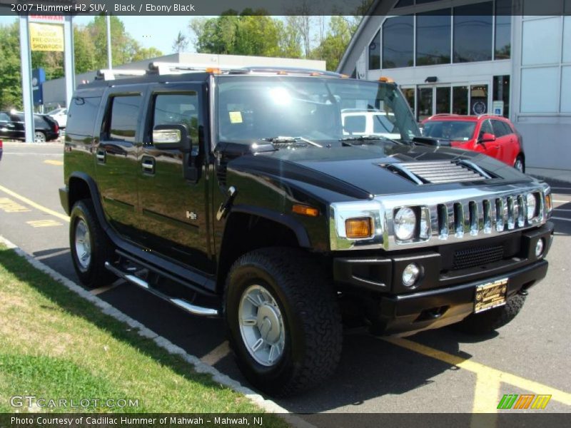 Black / Ebony Black 2007 Hummer H2 SUV