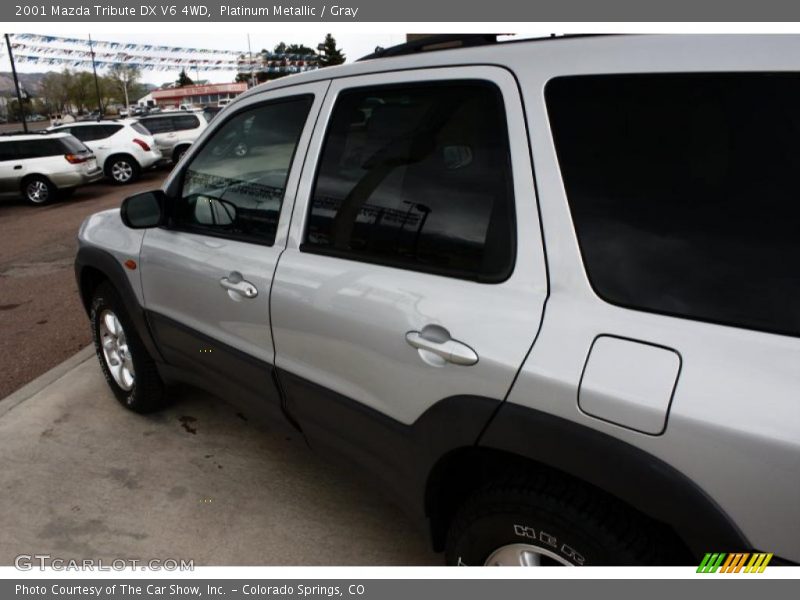 Platinum Metallic / Gray 2001 Mazda Tribute DX V6 4WD