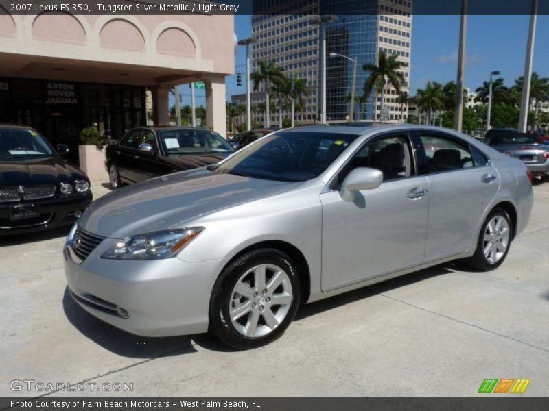 Tungsten Silver Metallic / Light Gray 2007 Lexus ES 350