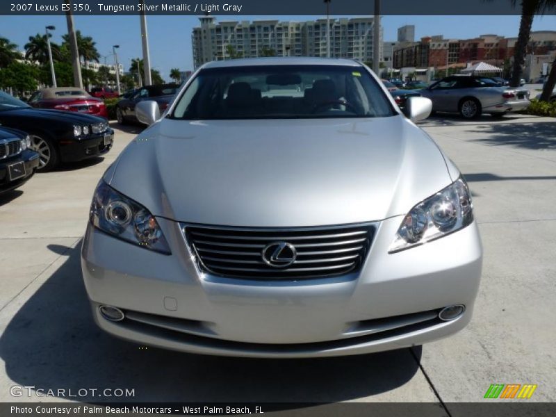Tungsten Silver Metallic / Light Gray 2007 Lexus ES 350