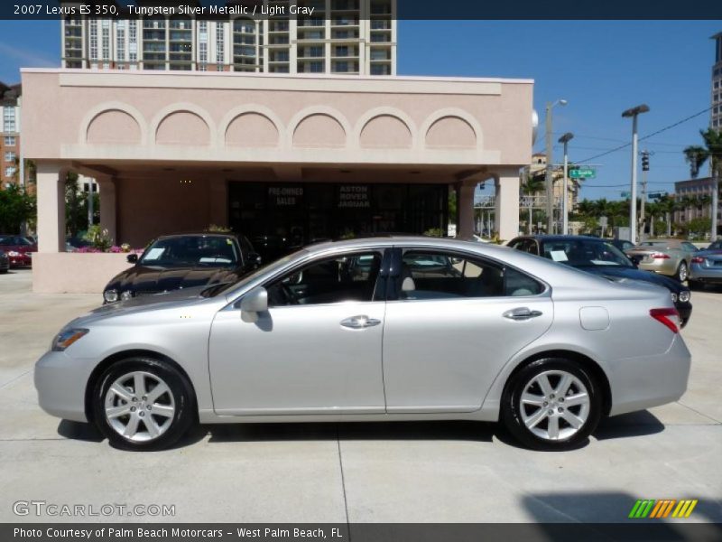 Tungsten Silver Metallic / Light Gray 2007 Lexus ES 350