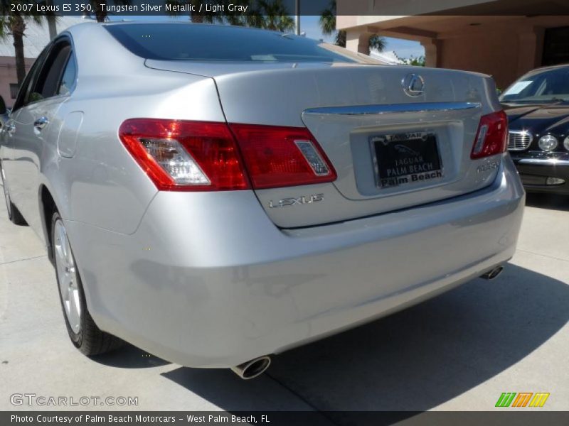 Tungsten Silver Metallic / Light Gray 2007 Lexus ES 350