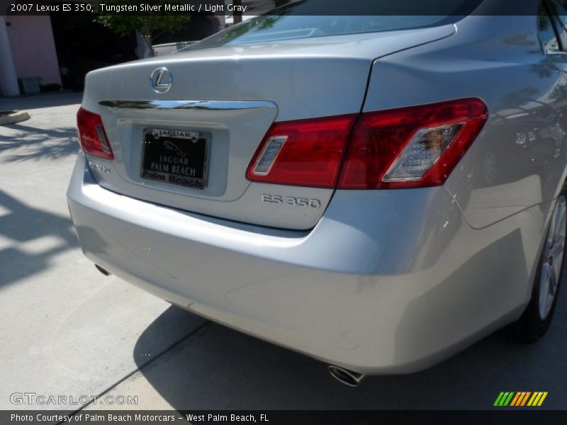Tungsten Silver Metallic / Light Gray 2007 Lexus ES 350