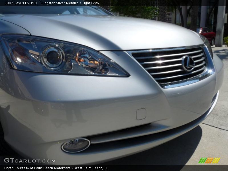 Tungsten Silver Metallic / Light Gray 2007 Lexus ES 350