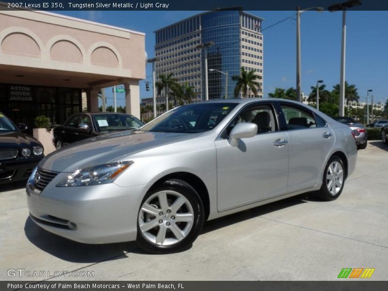 Tungsten Silver Metallic / Light Gray 2007 Lexus ES 350