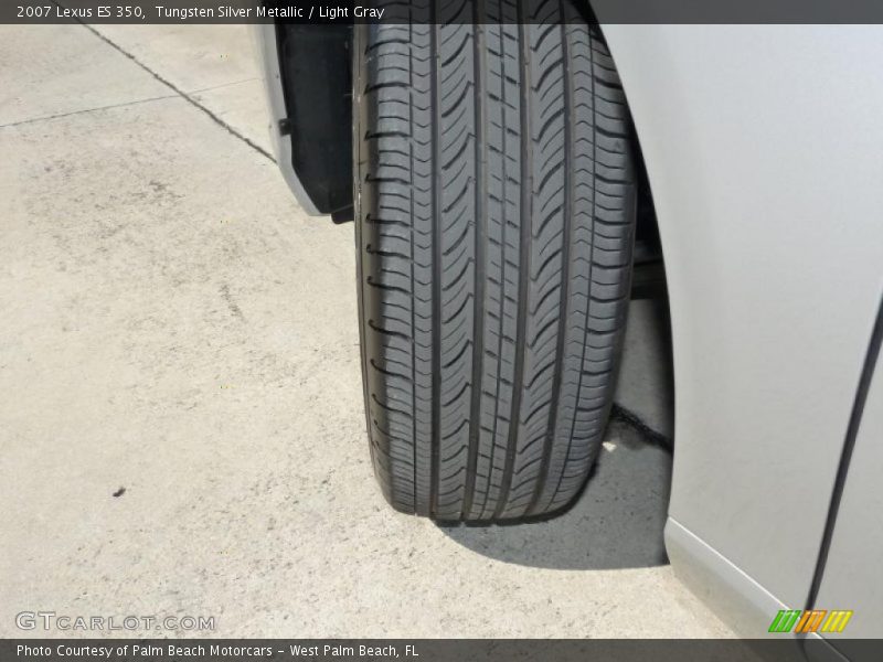 Tungsten Silver Metallic / Light Gray 2007 Lexus ES 350