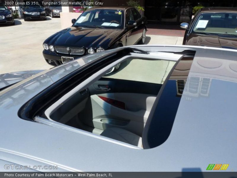 Tungsten Silver Metallic / Light Gray 2007 Lexus ES 350