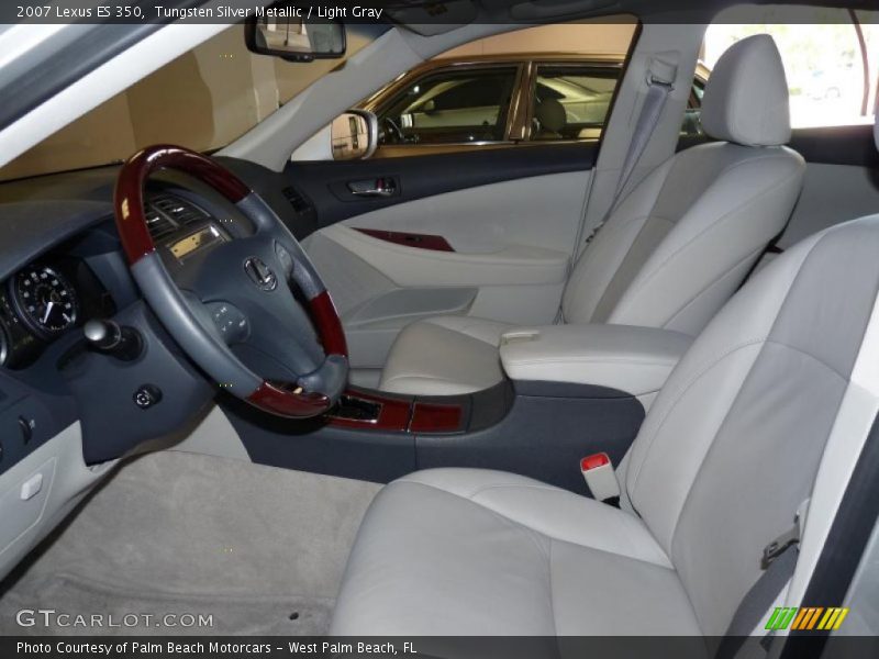Tungsten Silver Metallic / Light Gray 2007 Lexus ES 350